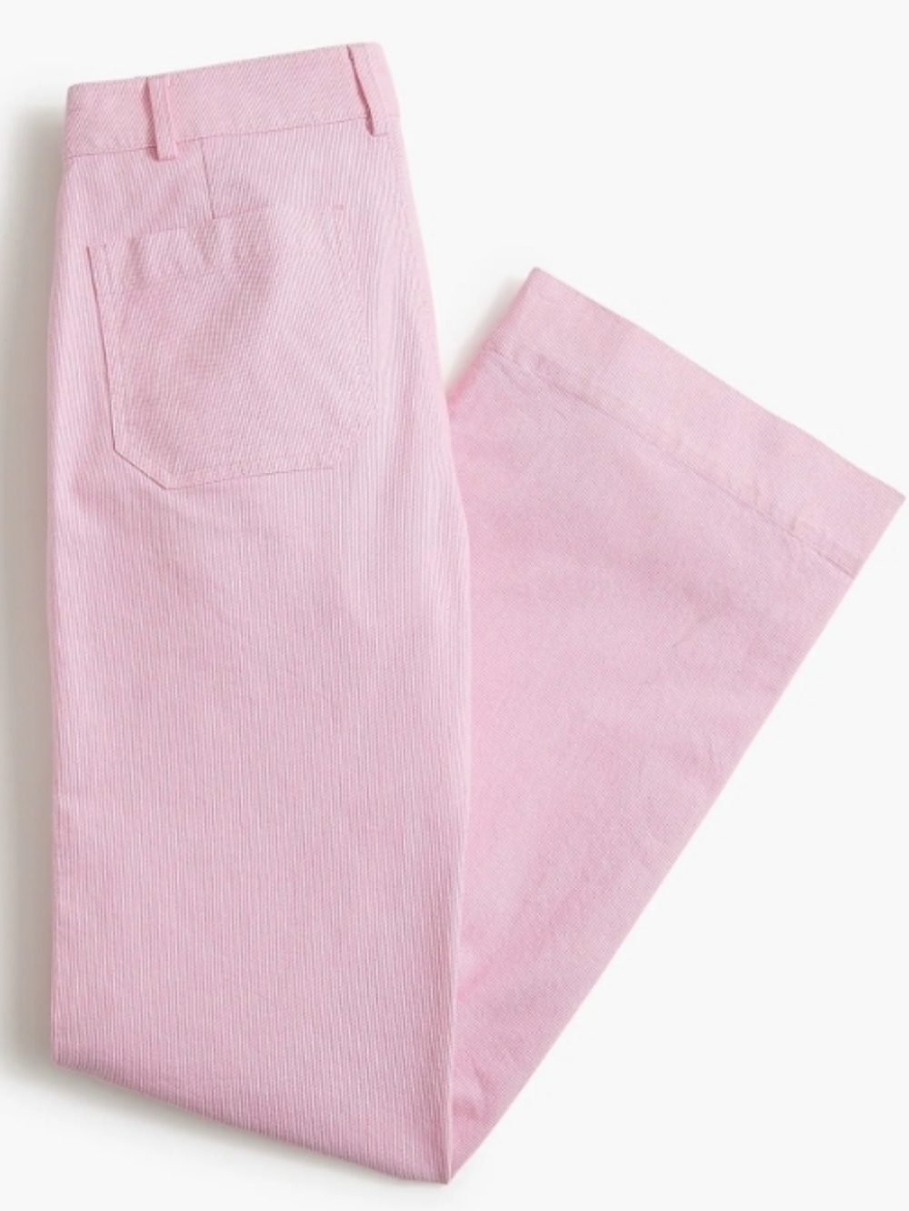 J.Crew Lizzie Wide Leg Pants Azalea Stripe NWT 33Tall - Picture 3 of 10